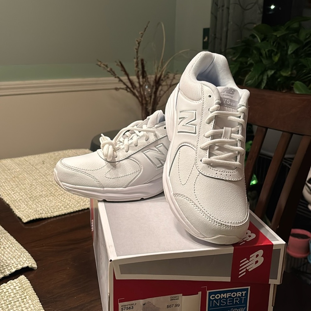 New Balance  white sneakers